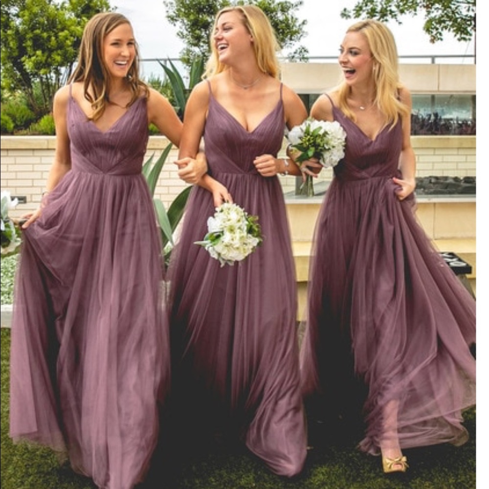 Revelry Bridesmaid Dress- Soft Plum, Size 6